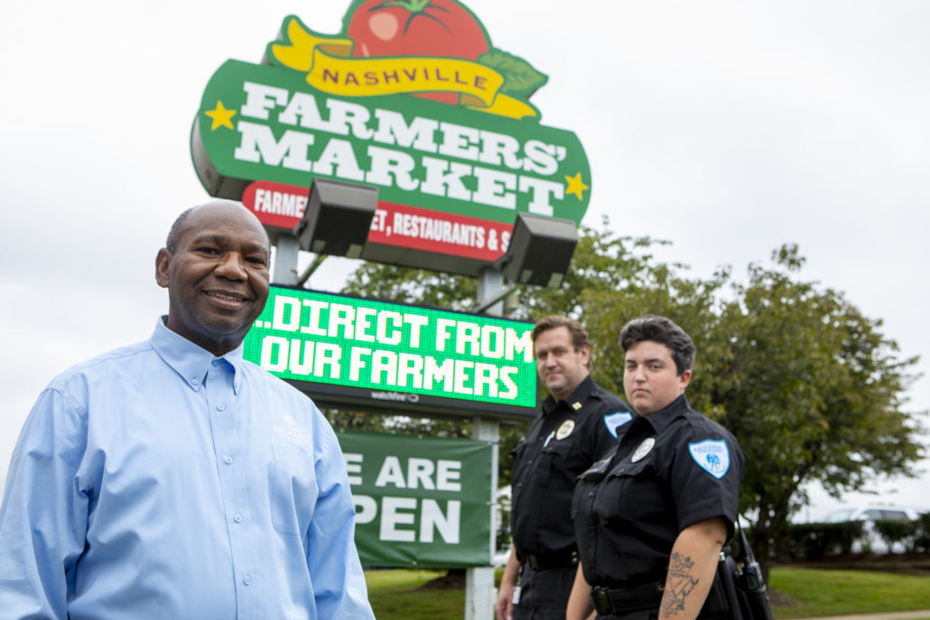 Ken Thomas ArchAngel Protective Services Nashville Farmers Market